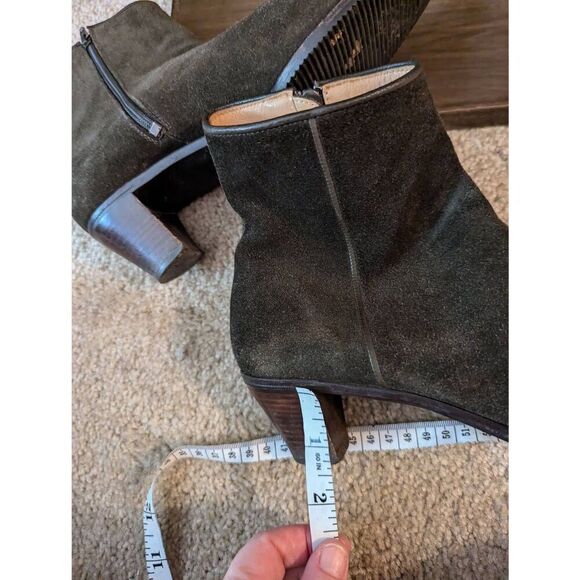Via Spiga Womens Suede Zip Up Ankle Booties Boots Brown Size 9 - Picture 7 of 7